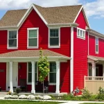 Kombinasi Warna Cat Rumah Merah Bata